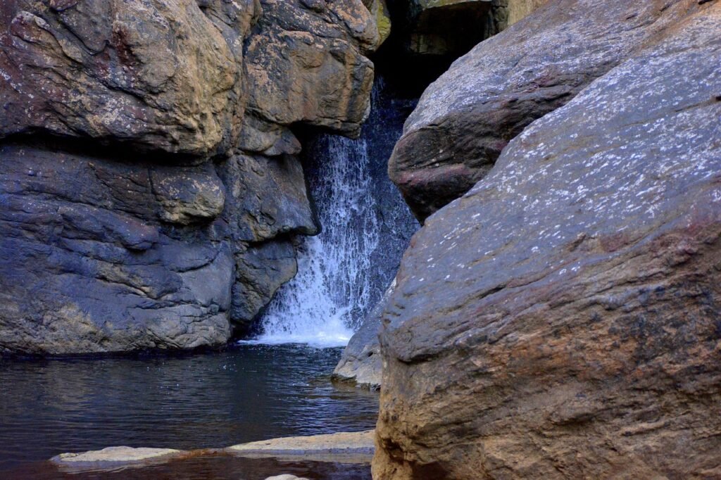 waterfall, coorg, india