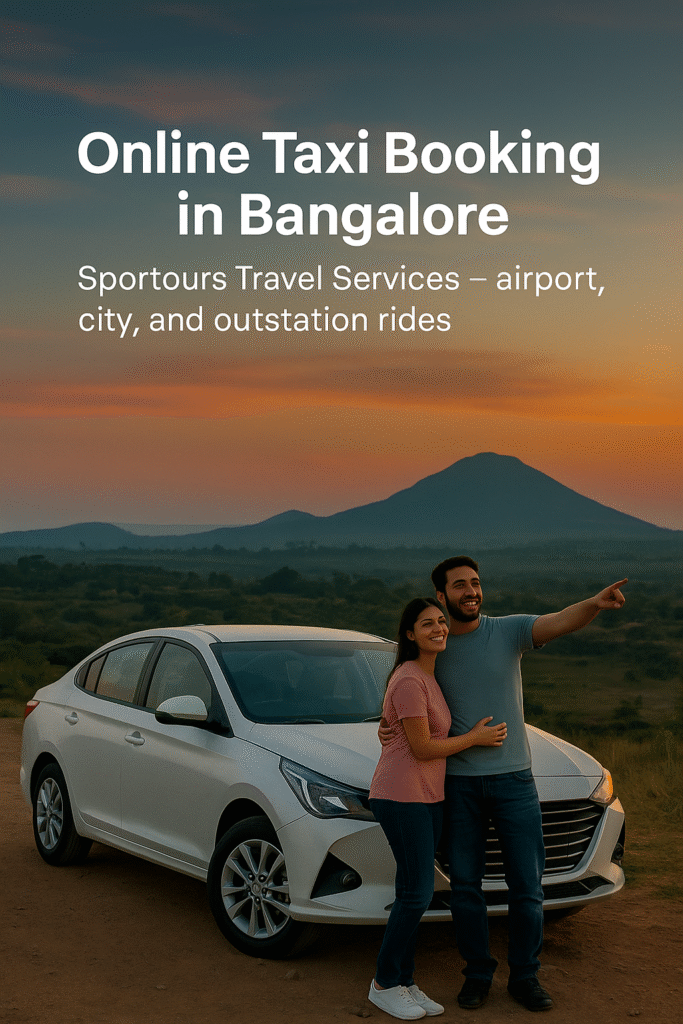 Outstation Cab Booking Online from Bangalore