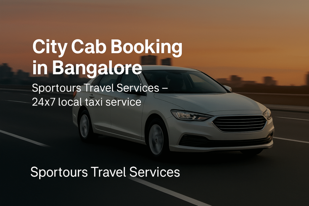 City Cab Booking Bangalore