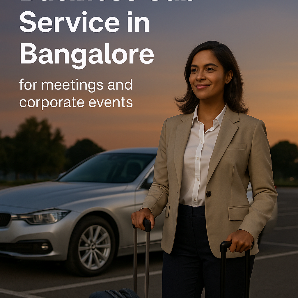 Business cab service in Bangalore for meetings and corporate events