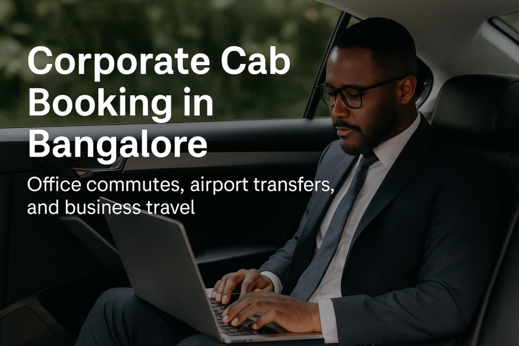 Corporate airport taxi and cab booking in Bangalore for business executives