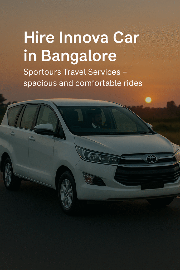 Hire Innova Car in Bangalore