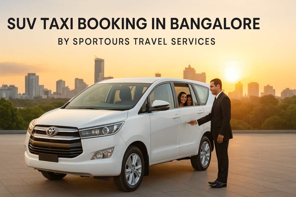 SUV taxi booking in Bangalore