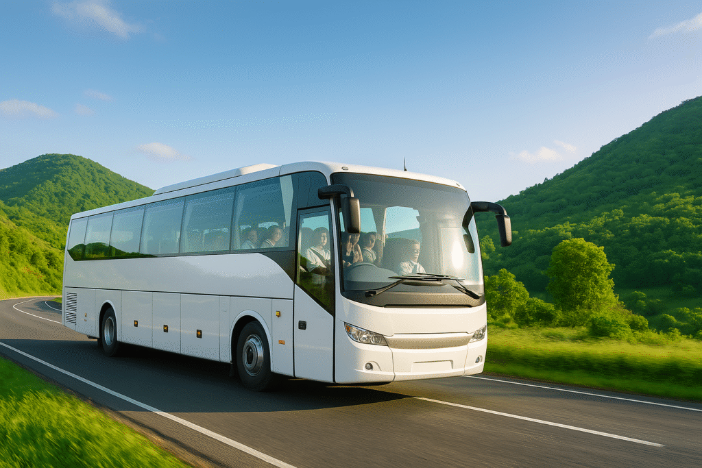 Outstation tourist bus Bangalore for group travel to Mysore, Coorg, Ooty, and Chikmagalur