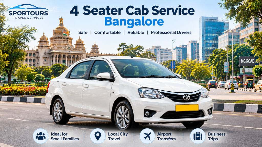 4 Seater Cab Service Bangalore