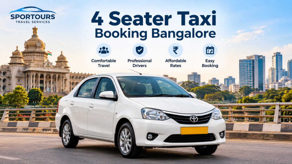 4 Seater Taxi Booking Bangalore