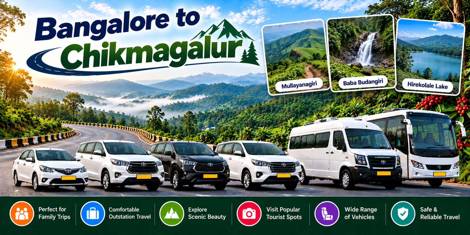 Bangalore to Chikmagalur