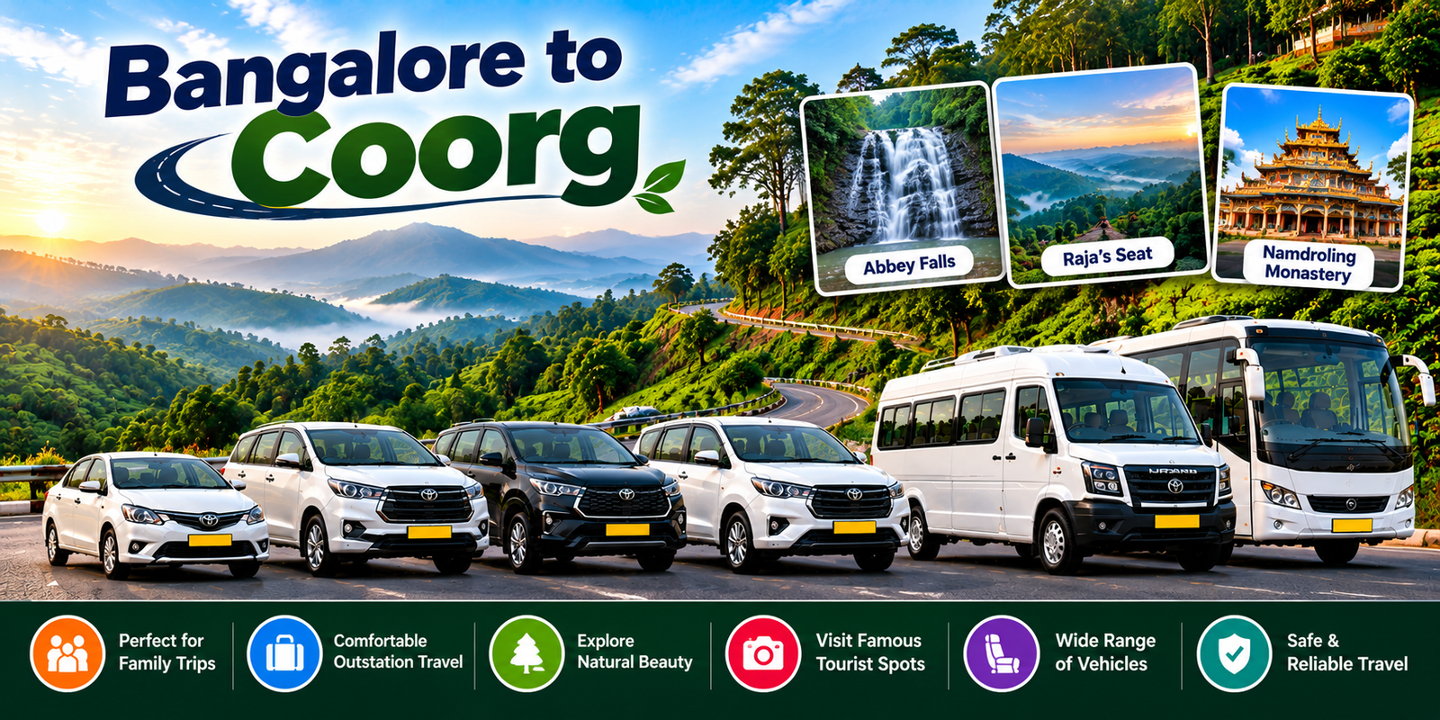Bangalore to Coorg