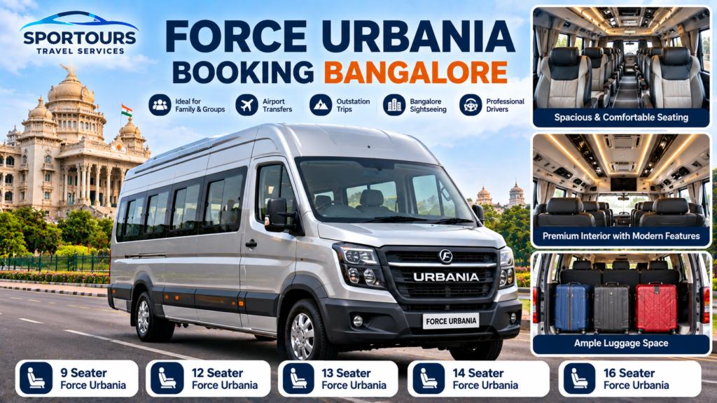 Force Urbania Booking Bangalore