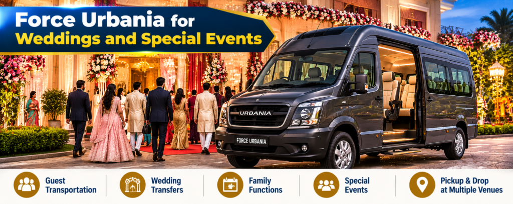 Group Transportation for Weddings and Special Events Urbania Booking for Weddings and Special Events