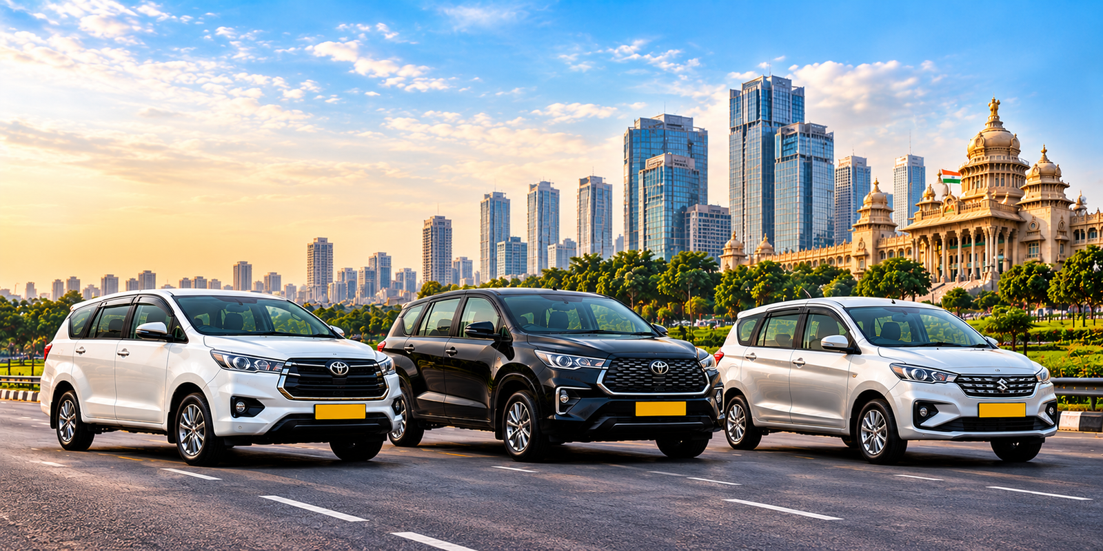 Vehicles for Your Bangalore Taxi Booking