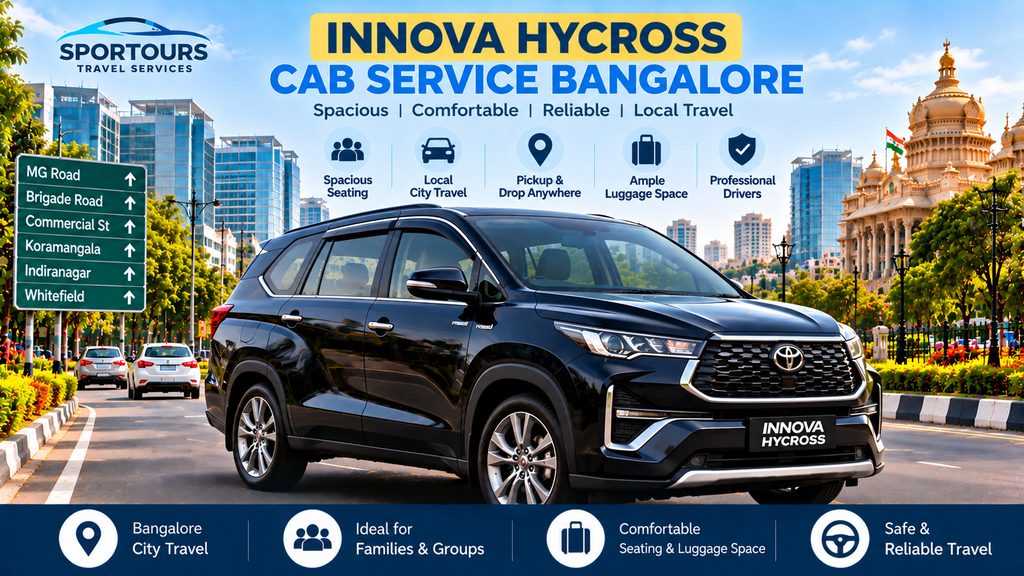 Innova Hycross Cab Service Bangalore