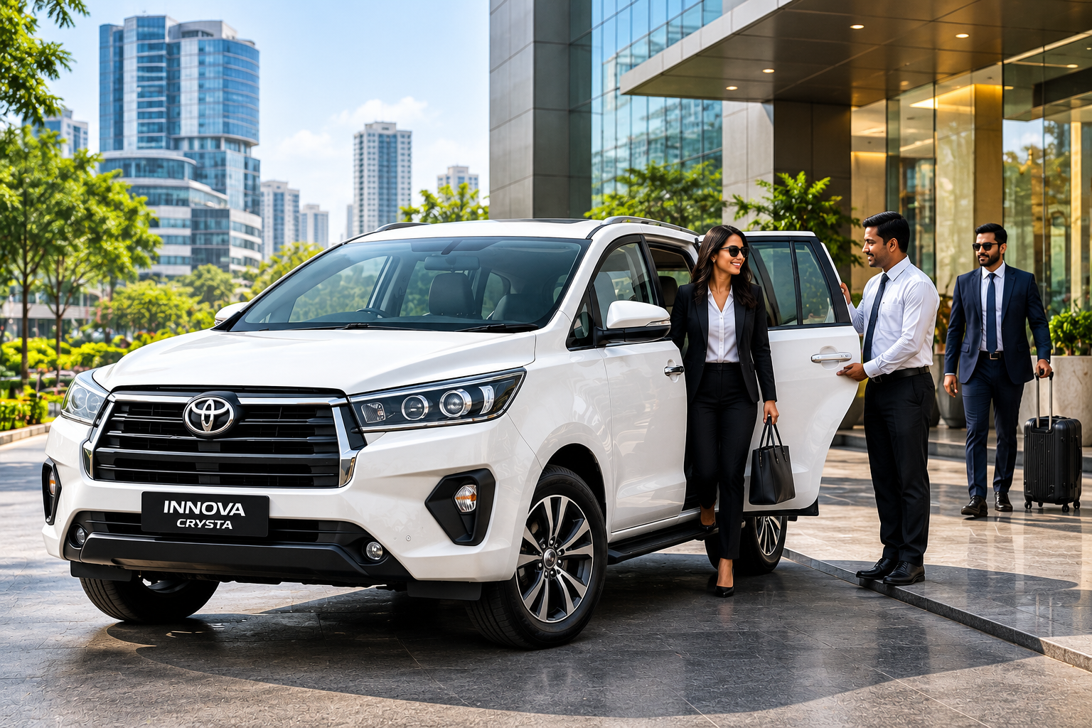 SUV cab for corporate travel in Bangalore